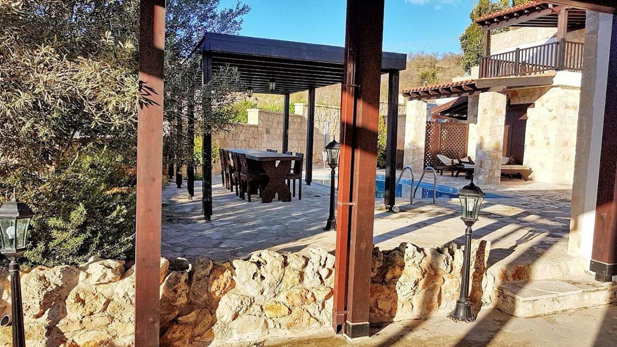 Magnificent Villa In Akamas Peninsula パ フォス エクステリア 写真
