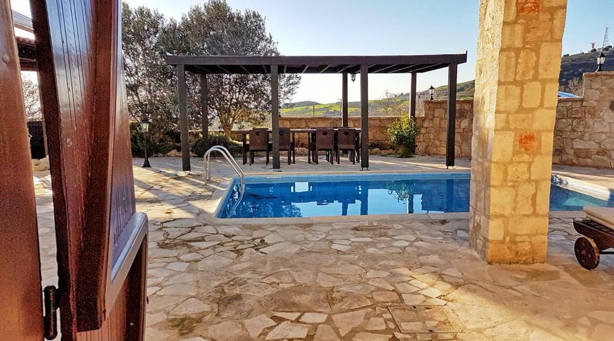 Magnificent Villa In Akamas Peninsula パ フォス エクステリア 写真