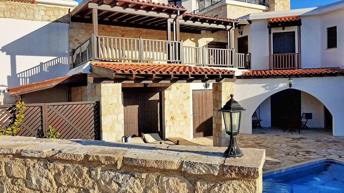 Magnificent Villa In Akamas Peninsula パ フォス エクステリア 写真